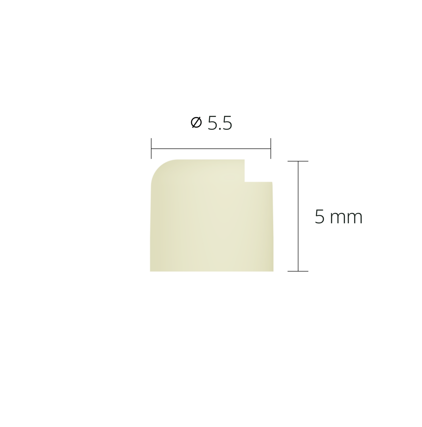 isc55bp*isc*5.5 non-hex