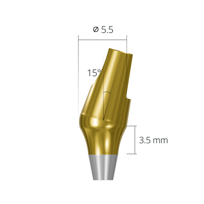 aab155535n*abutment*15 3.5 non-hex