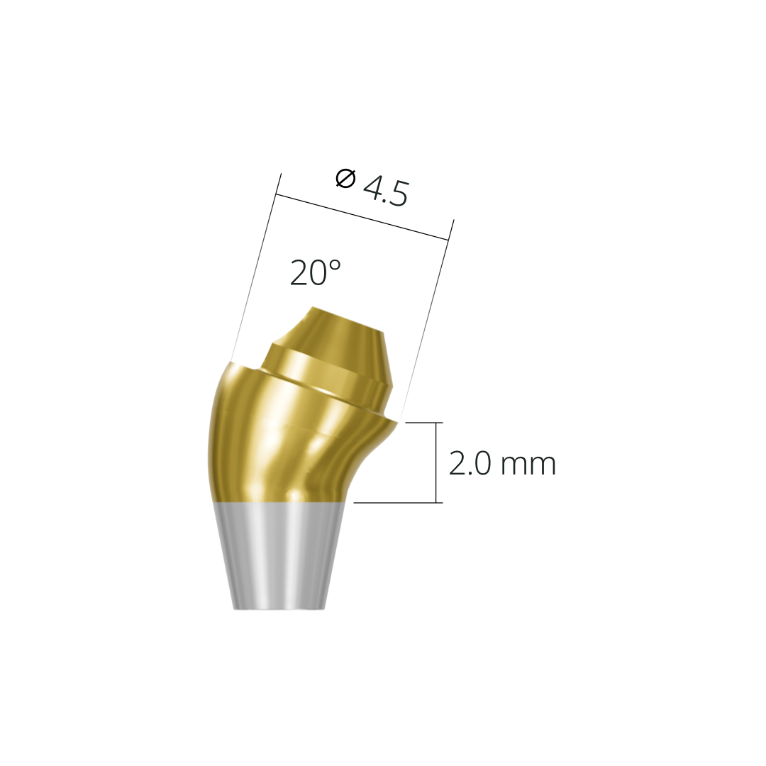 asa452020rn*abutment*20 2.0 non-hex