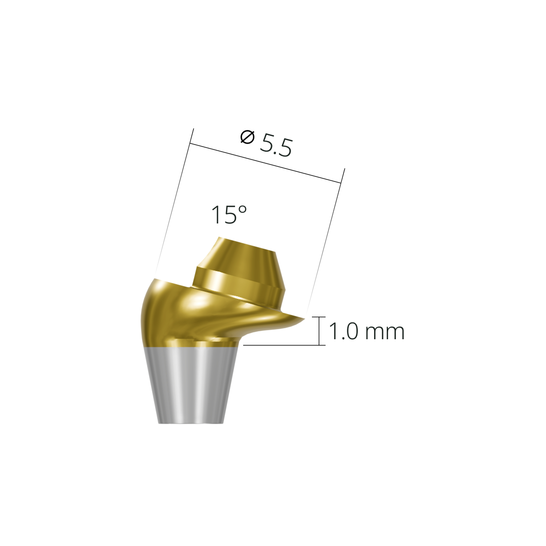 asa551510rh*abutment*1.0 15 non-hex