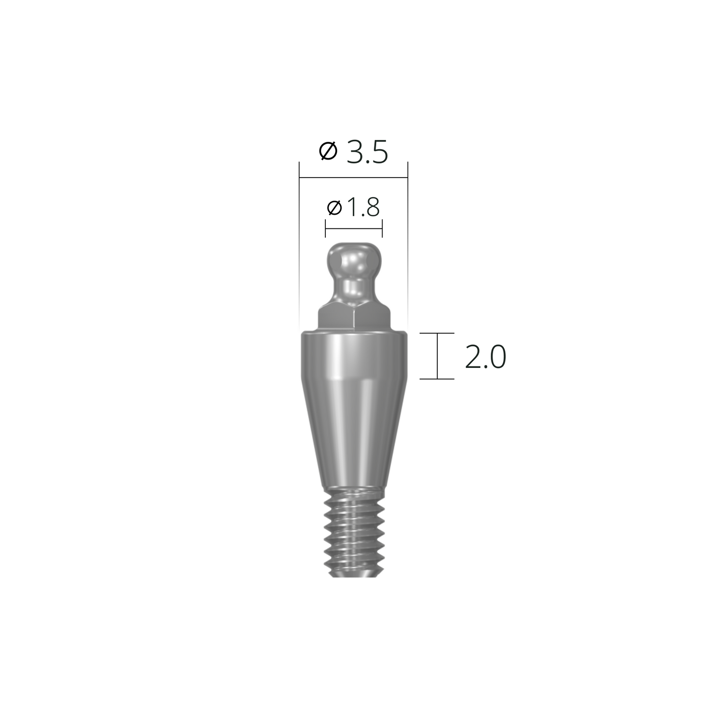 bab352018*dimension*Ø3.5 2.0 mm