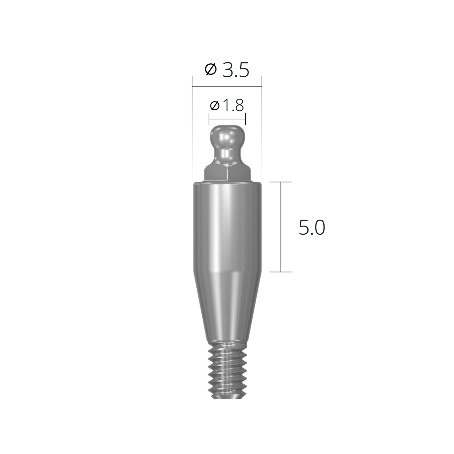 bab355018*dimension*Ø3.5 5.0 mm