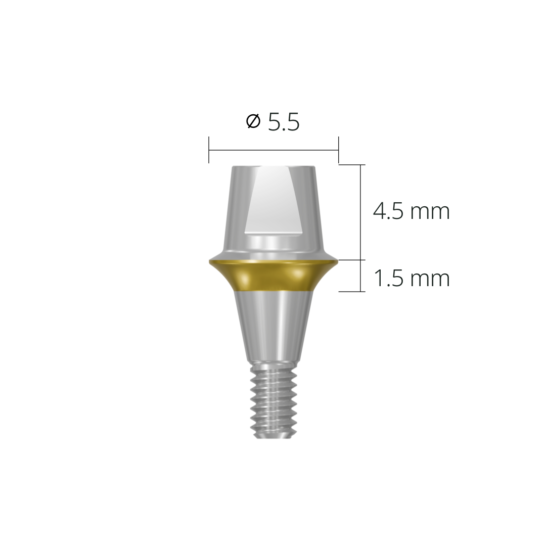 cab5515s*abutment*5.5 1.5 short