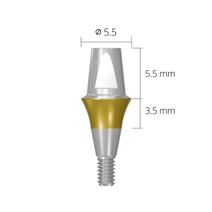 cab5525*abutment*5.5 3.5 long