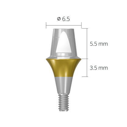 cab6535*abutment*6.5 3.5 long