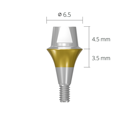 cab6535s*abutment*6.5 3.5 short