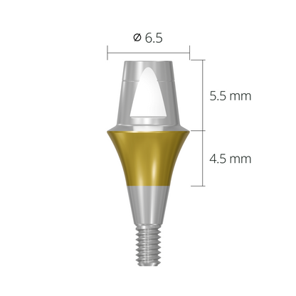 cab6545*abutment*6.5 4.5 long