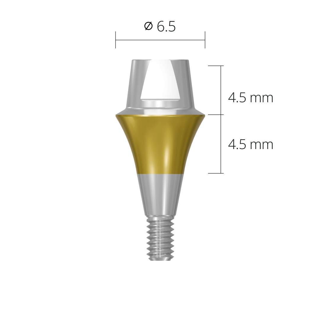 cab6545s*abutment*6.5 4.5 short