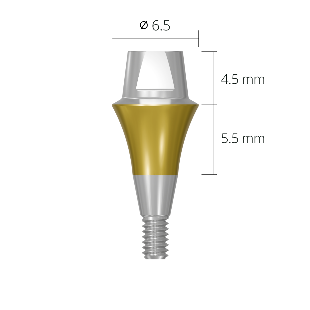 cab6555s*abutment*6.5 5.5 short