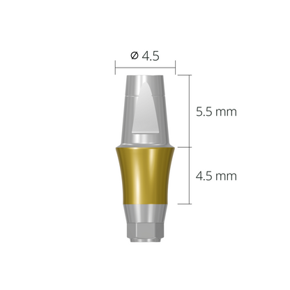 dab4545h*abutment*4.5 4.5 hex