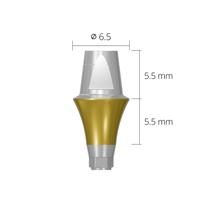 dab6555h*abutment*6.5 5.5 hex