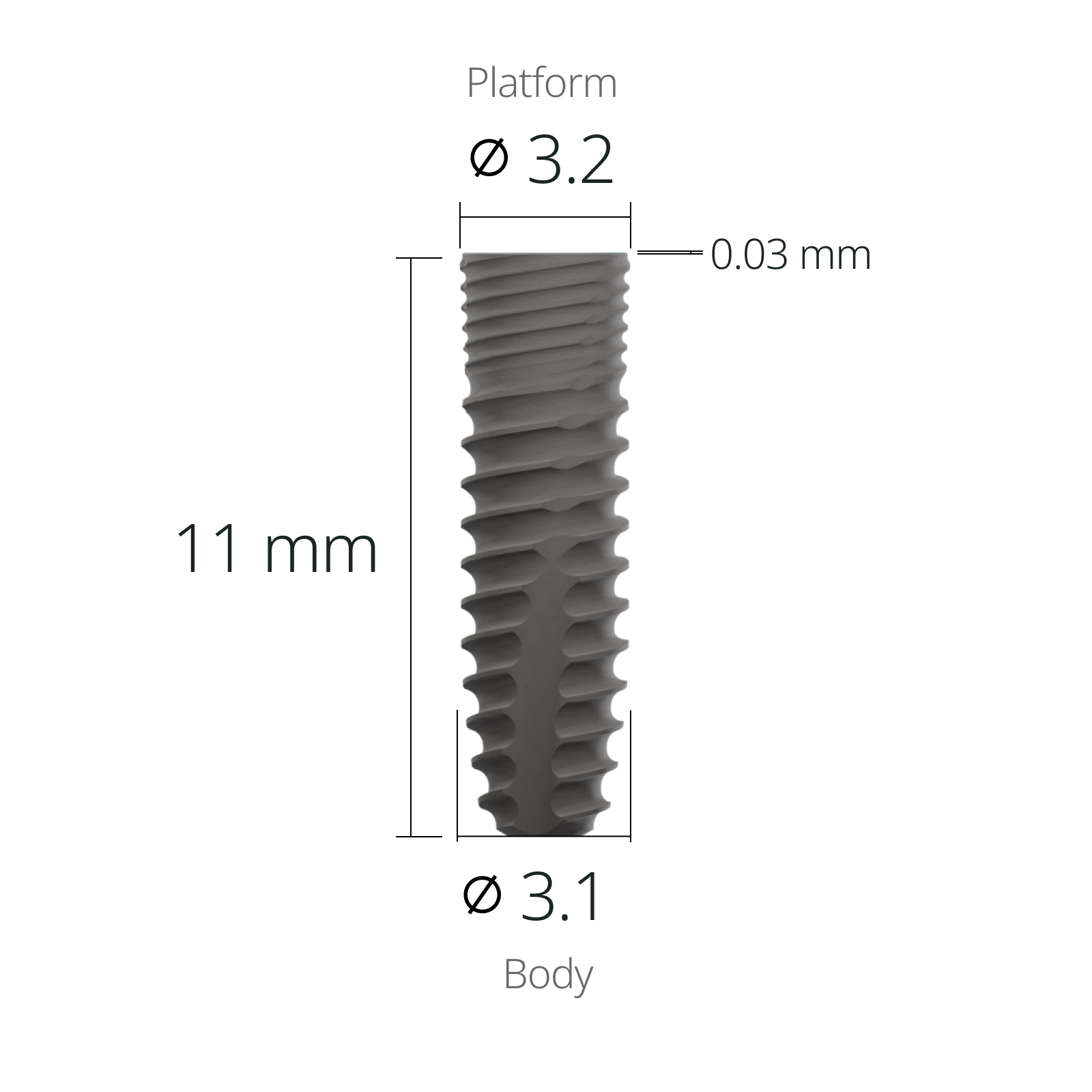 gfx3011s*dimension*11mm