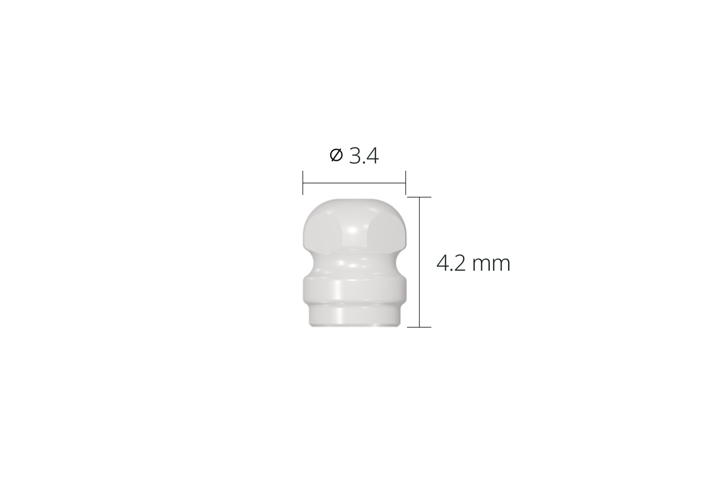 Ball Impression Coping