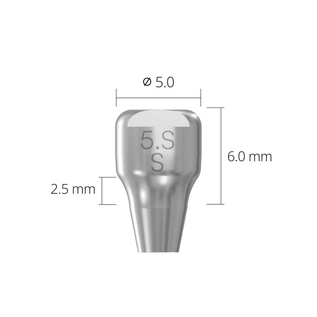 ihab5006tn*healing*non-hex Ø5.0 6mm