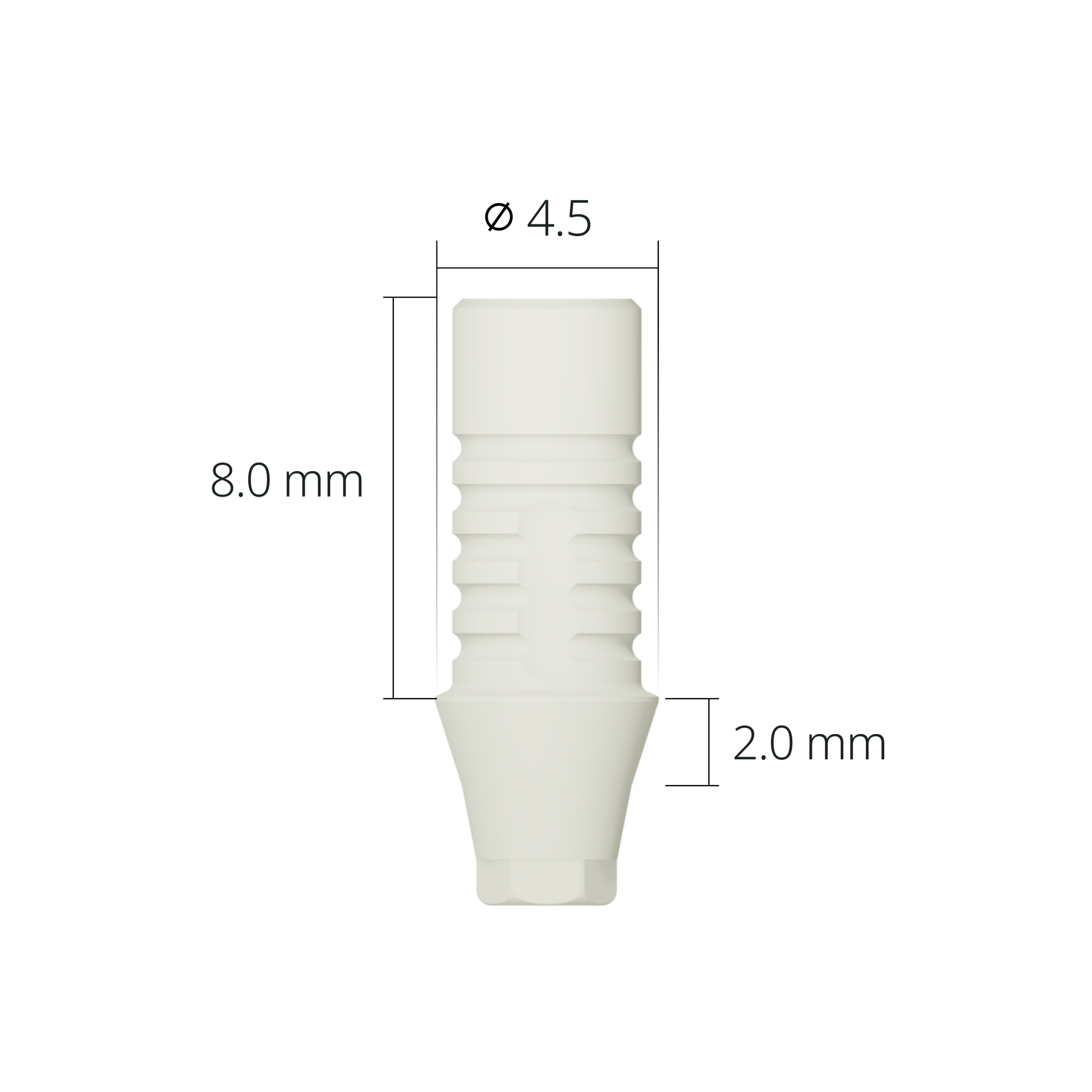 rab4520phl*dimension*Ø4.5 2.0mm hex