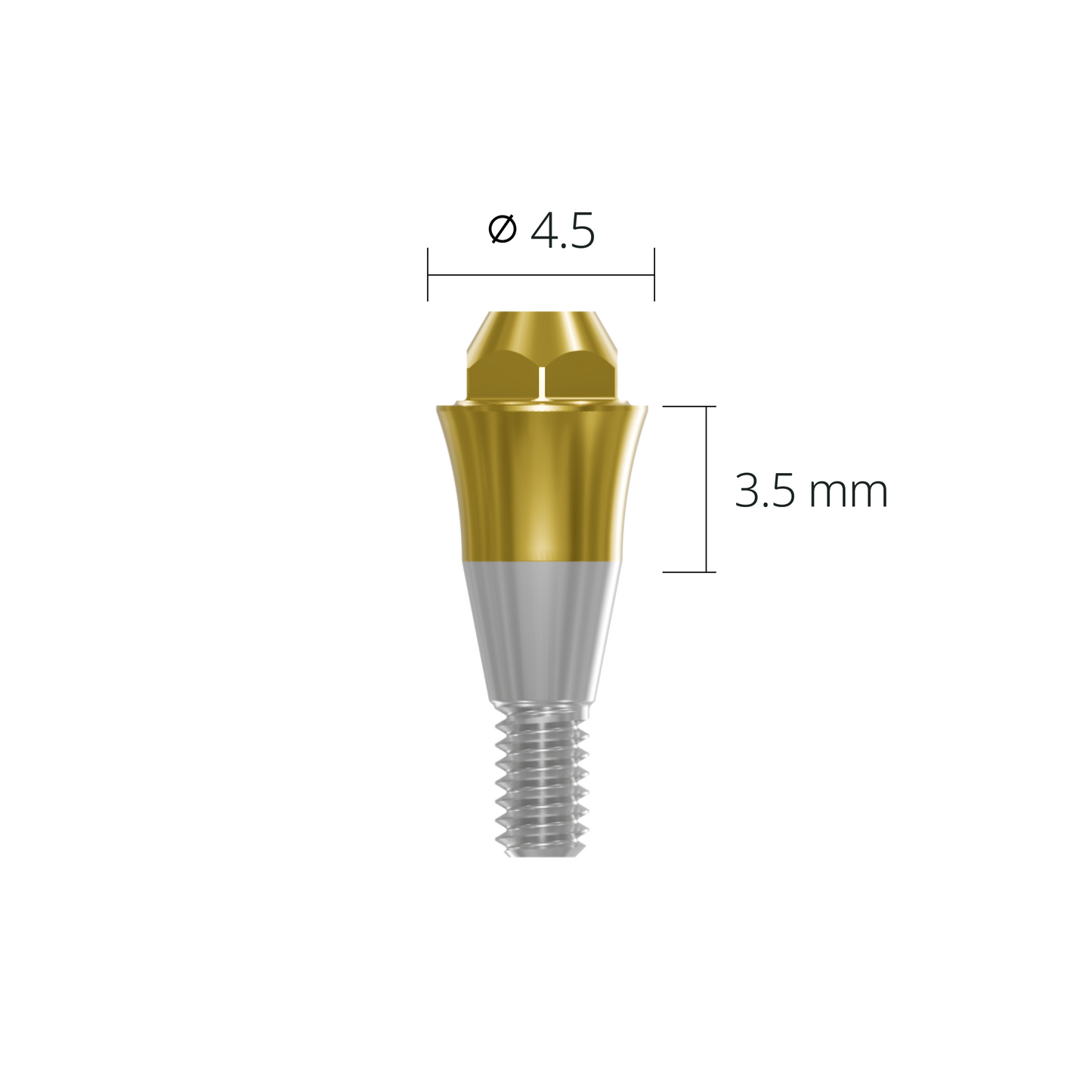 sab4535*abutment*4.5 3.5