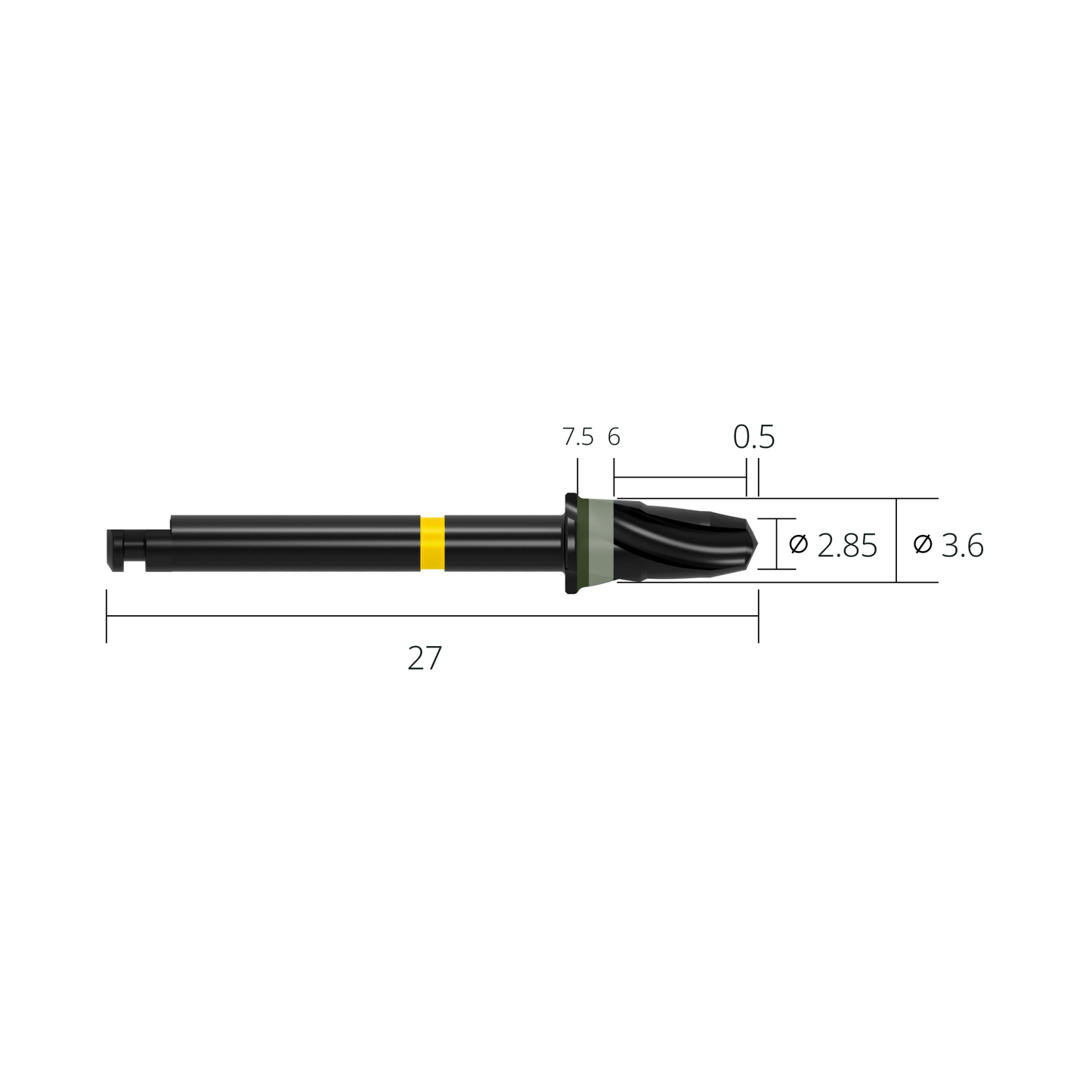 xfc3607*dimension*Ø3.6