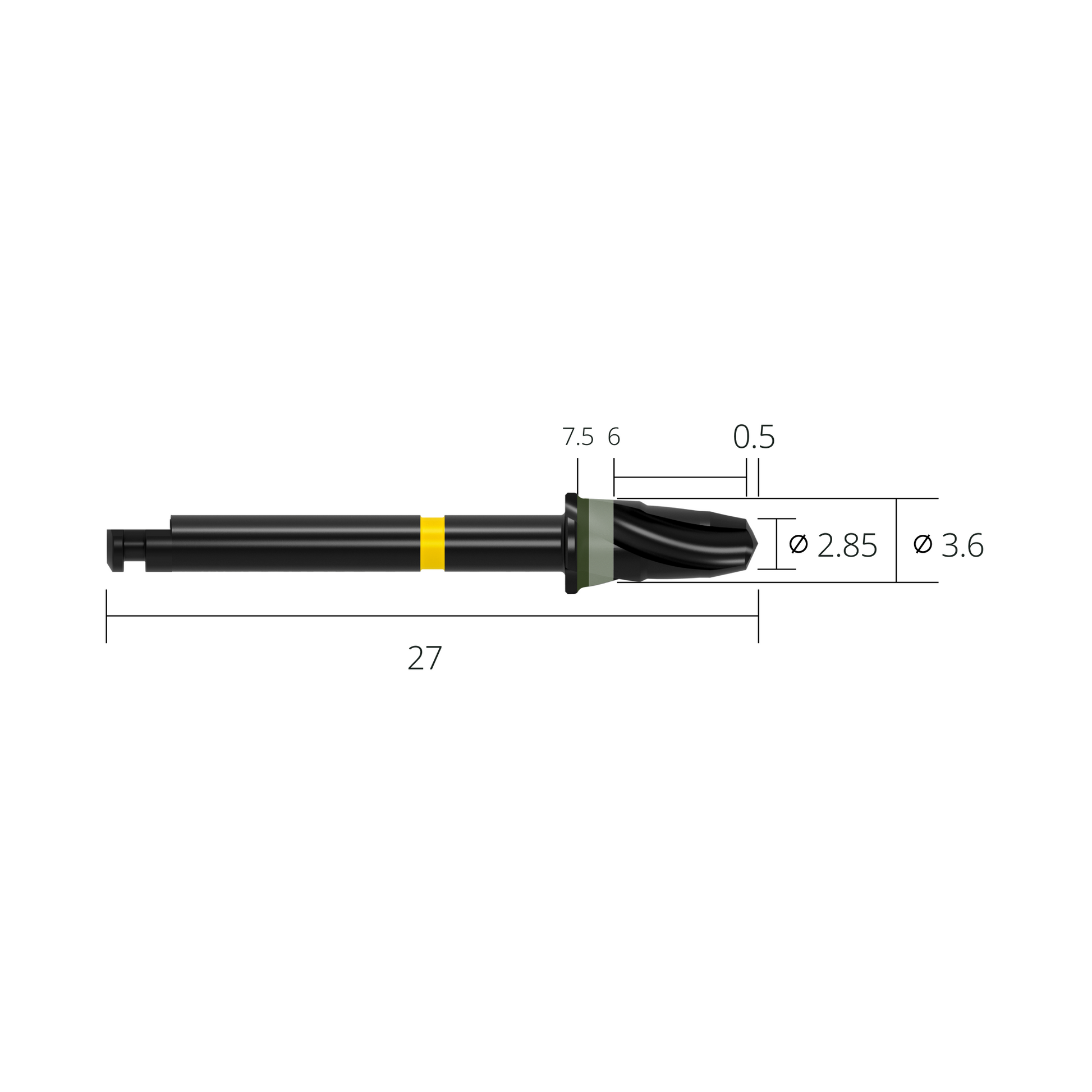 xfc3607*dimension*Ø3.6