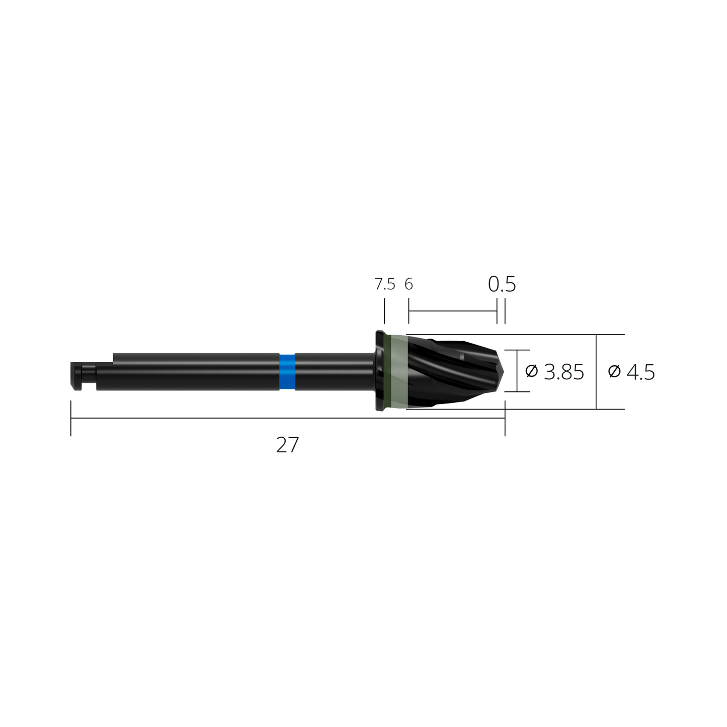 xfc4507*dimension*Ø4.5
