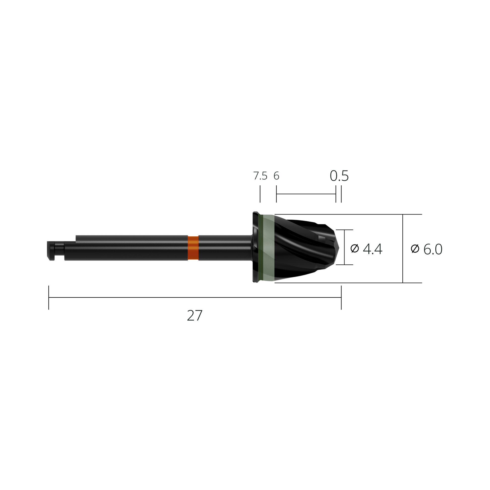 xfc6007*dimension*Ø6.0