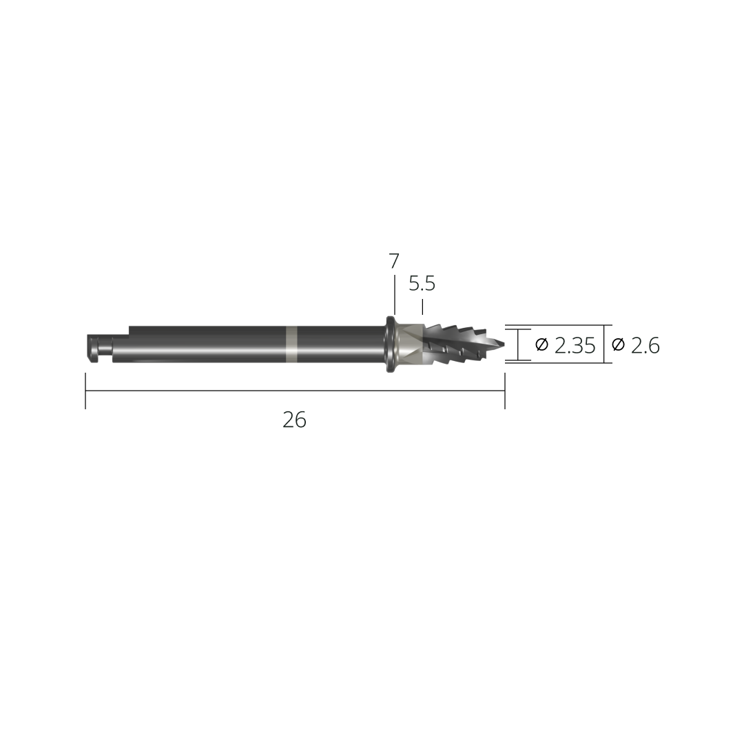 xld2607*drill*26mm