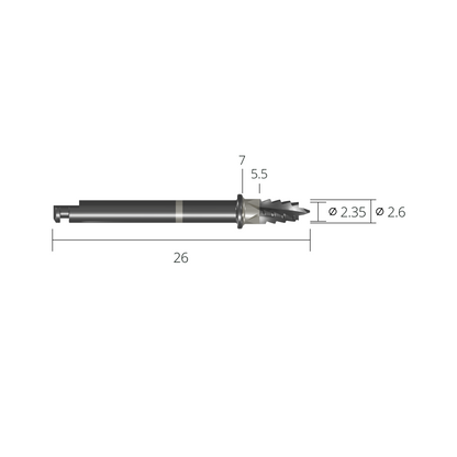 xld2607*drill*26mm